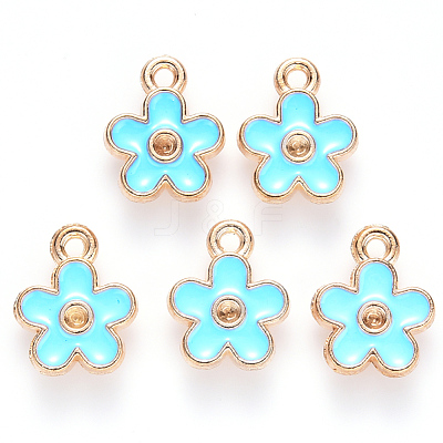 Alloy Pendant Rhinestone Settings X-ENAM-S121-098-1