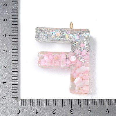 Resin Pendants RESI-B029-01P-F-1