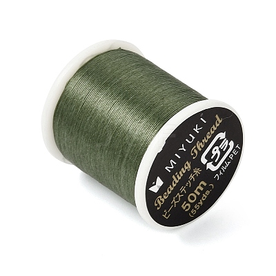 Flat MIYUKI Nylon Beading Thread FB-CBA3435-01J-1