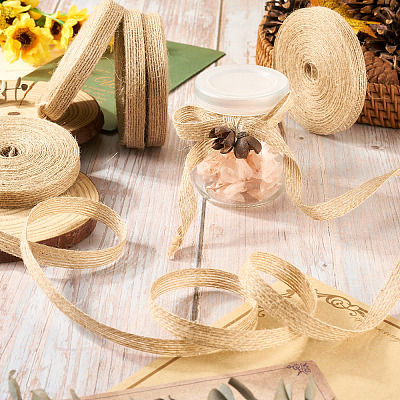 10M Braided Burlap Ribbon OCOR-TAC0015-13A-1