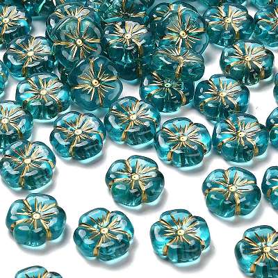 Transparent Acrylic Beads X-MACR-K359-41D-1