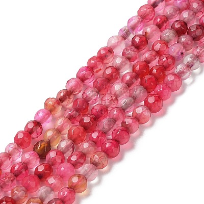 Natural Agate Beads Strands G-Q1000-02E-1