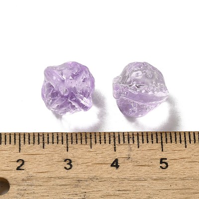 Transparent Glass Beads GLAA-D025-04G-1