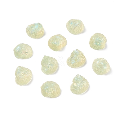 Transparent Epoxy Resin Cabochons CRES-T020-02A-1