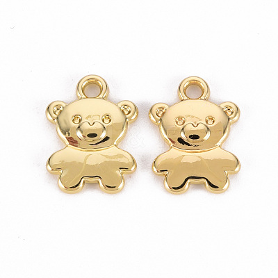 Rack Plating Alloy Charms PALLOY-N155-90-RS-1