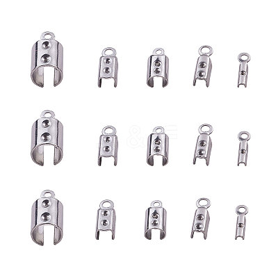 304 Stainless Steel Folding Crimp Ends STAS-CJ0001-49-1