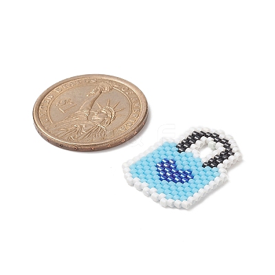 2Pcs 2 Style Handmade MIYUKI Japanese Seed Beads PALLOY-MZ00015-1