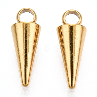 Rack Plating 201 Stainless Steel Charms STAS-S119-110G-1