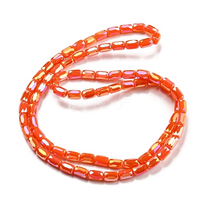 Glass Beads Strands EGLA-P052-03C-04-1