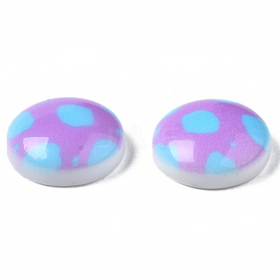 Opaque Resin Cabochons CRES-S308-001-1