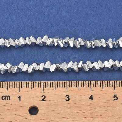 Electroplate Glass Beads Strands X-EGLA-D030-16A-06-1