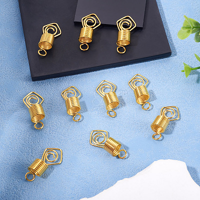 10Pcs Alloy Dreadlocks Beads FIND-TA0008-53C-1