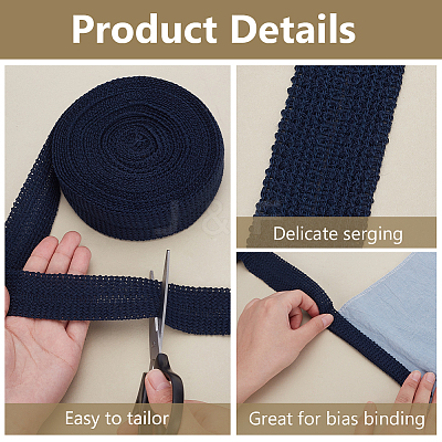 10 Yards Polyester Braided Ribbon OCOR-BC0007-63A-1