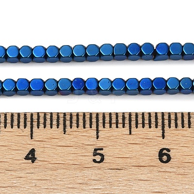 Electroplate Non-magnetic Synthetic Hematite Beads Strands G-I175-09H-1