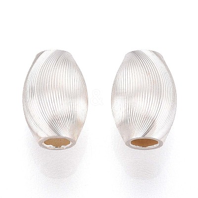 925 Sterling Silver Beads STER-N017-20A-S-1