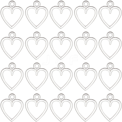 100Pcs Tibetan Style Alloy Charms FIND-SC0012-39S-1