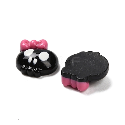 Halloween Opaque Resin Cabochons LS-CRES-I045-01F-01-1