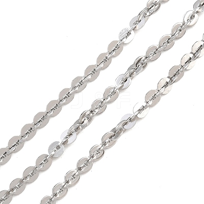 201 Stainless Steel Boston Link Chains SA-CBA9448-01P-1