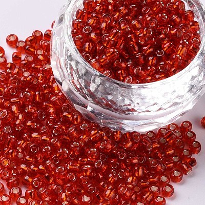 8/0 Glass Seed Beads SEED-US0003-3mm-25-1