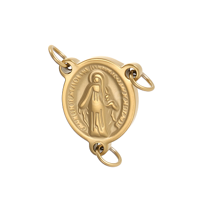 Easter 304 Stainless Steel Pendants STAS-OY010-94G-1