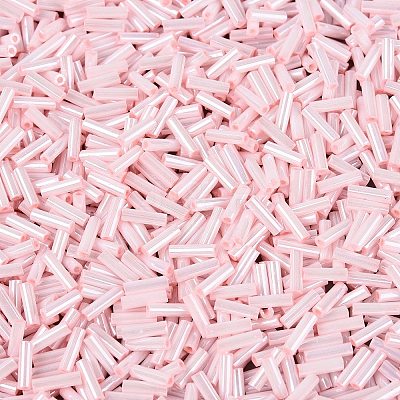 FGB Grade A Glass Round Bugle Beads SEED-Q040-06A-05-1