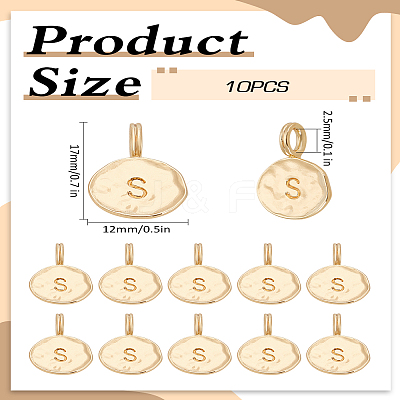 10Pcs Alloy Pendants FIND-LP0003-36S-1