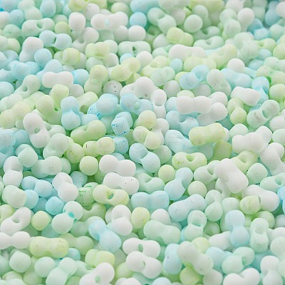 Macaron Color Opaque Frosted Glass Seed Beads X1-SEED-K009-12B-03-1