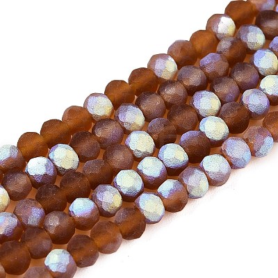 Transparent Glass Beads Strands EGLA-A044-T3mm-MB02-1