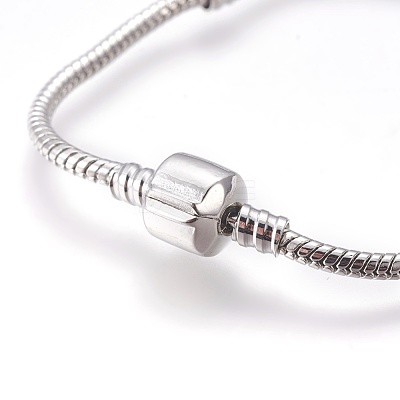 Brass European Style Bracelets Making PPJ004Y-1