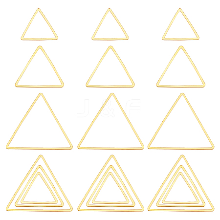 90Pcs 3 Styles Brass Linking Rings FIND-UN0003-67-1