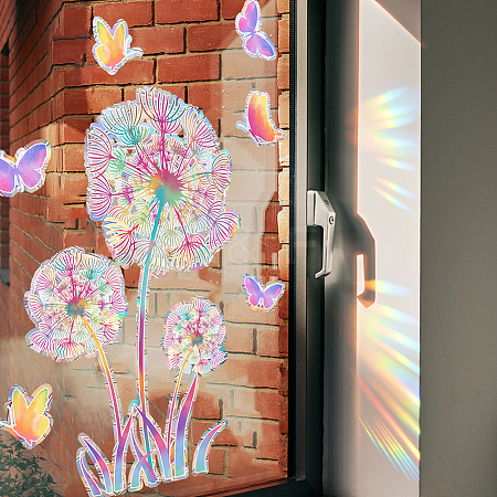 Waterproof PVC Window Stickers DIY-WH20053-13C-1