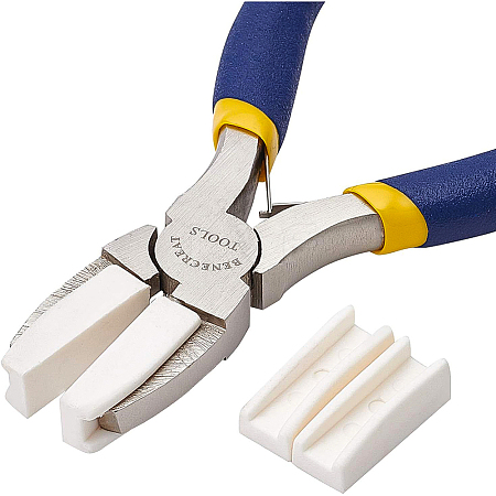 High Carbon Steel Flat Nose Pliers TOOL-WH0122-26B-1