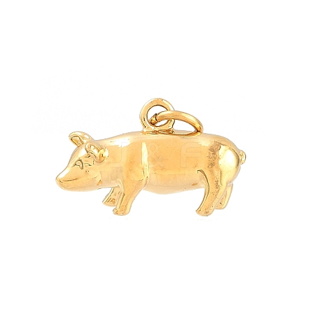 Brass Pendants KK-CBA855A-01G-12-1