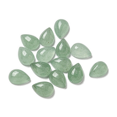 Natural Green Aventurine Cabochons G-Q173-02B-10-1