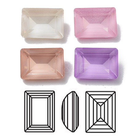 K9 Glass Rhinestone Cabochons RGLA-M020-G01-DE-1