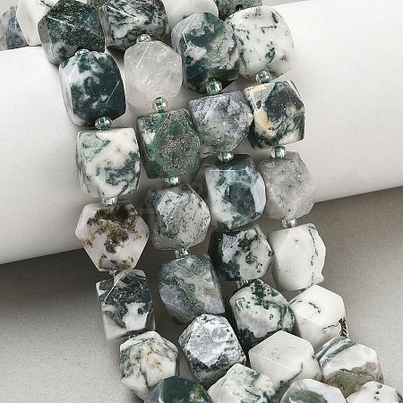 Natural Tree Agate Beads Strands GG-CBAF8A8-A04-01-1