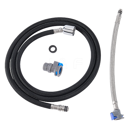 Plastic Sink Drain Pipe Connector AJEW-WR0003-68-1