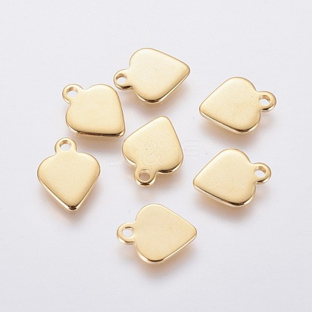 201 Stainless Steel Pendants STAS-L234-062G-1