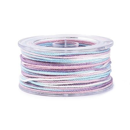 27M Segment Dyed Round Polyester Twisted Cords OCOR-N009-02A-08-1