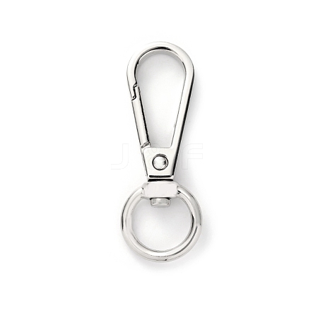 Alloy Swivel Snap Clasps X-PW-WG40450-02-1