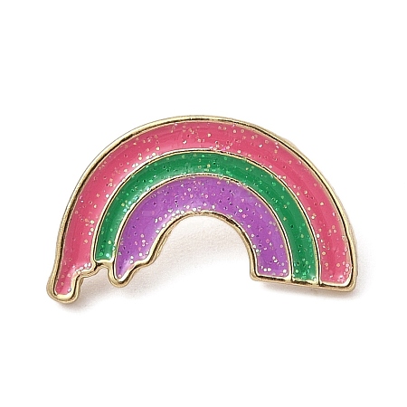 Rainbow Enamel Pins JEWB-M066-02G-02-1