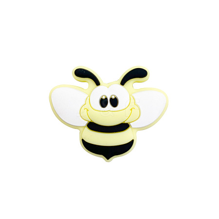 Bees Silicone Beads PW-WG9F082-02-1