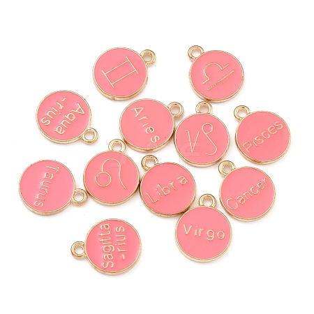 Alloy Enamel Pendants ENAM-XCP0001-45A-02-1