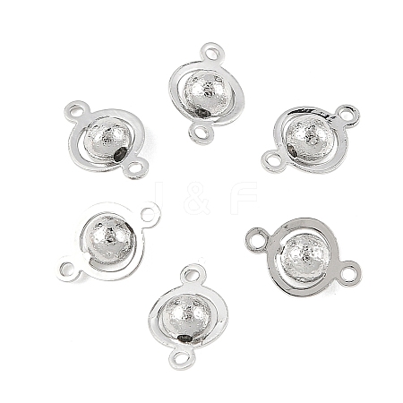 SHEGRACE Brass Round Links XGR0126P-122P-1