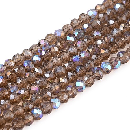 Electroplate Glass Beads Strands EGLA-A044-T2mm-L16-1