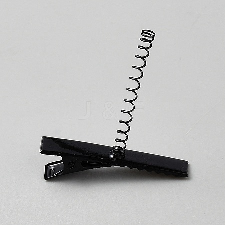 Iron Alligator Hair Clips Findings PHAR-TAC0007-03A-1