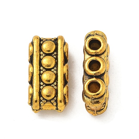 Tibetan Style Alloy Beads TIBE-P003-47AG-1