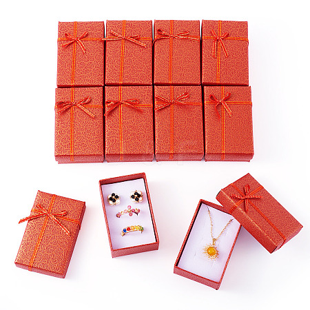 Cardboard Jewelry Set Packaging Boxes CON-TAC0008-03E-1