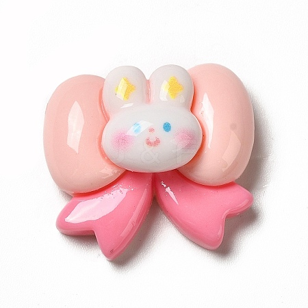 Cartoon Opaque Resin Cabochons LS-RESI-C030-02C-1