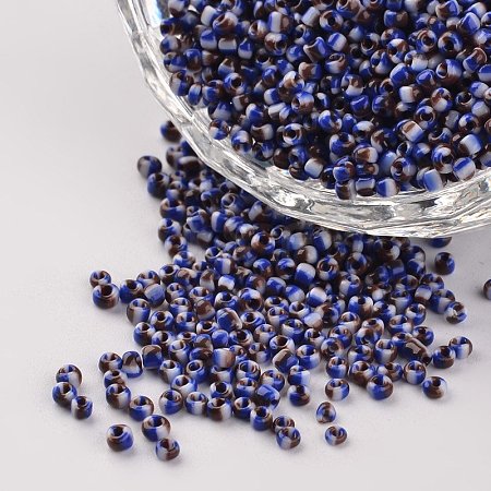12/0 Opaque Colours Seep Glass Beads LS-SEED-M008-C14-1